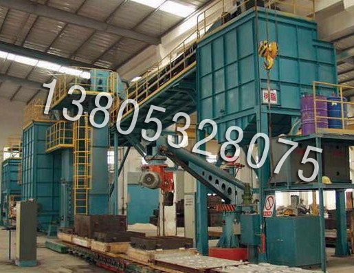 树脂砂处理工艺生产线